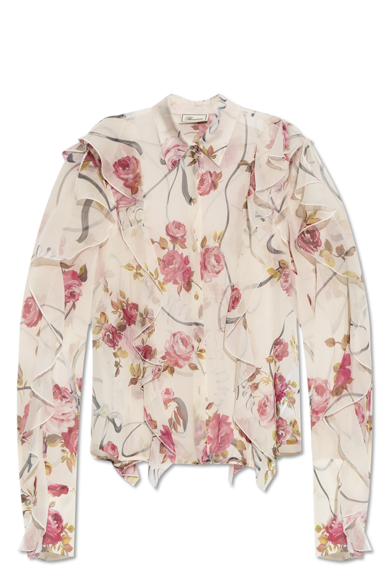 Blumarine Shirt with floral pattern | Women's Clothing | Vitkac Blumarine Shirt with floral pattern | Women's Clothing | Vitkac